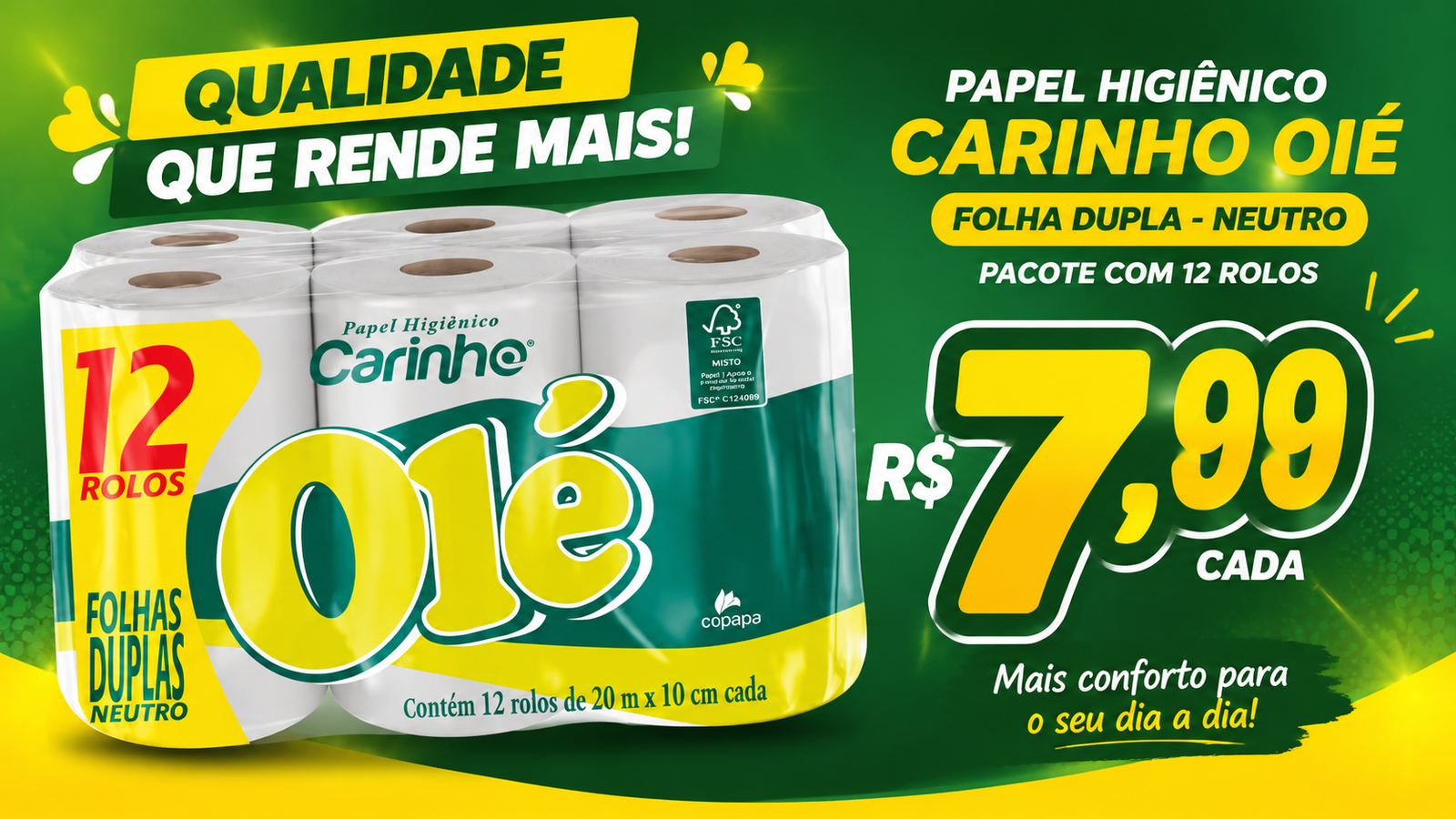 Papel Higiênico olé